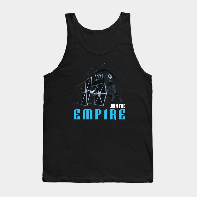 JOIN THE EMPIRE Tank Top by Baggss